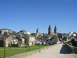 Skyline of Lugo