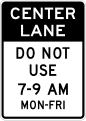 R3-9f Reversible lane control (post-mounted)