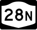 New York State Route 28N shield
