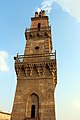 The minaret, built above the mosque