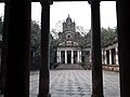 Chhoto Rashbari of Bawali Mondal family in Tollygunge. Rani Rashmoni's Dakshineswar Kali temple was inspired by the Navaratna styled Radhakanta temple of Tollygunge.