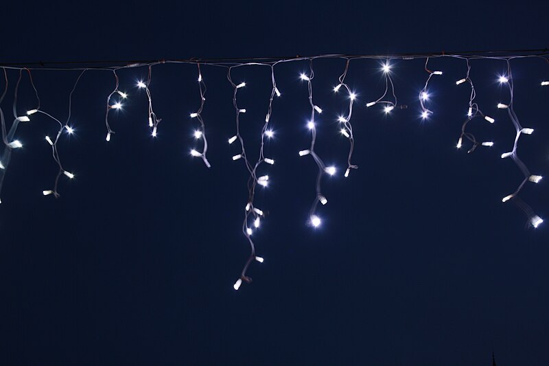 File:Christmas lighting detail in Třebíč, Třebíč District.jpg