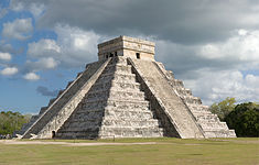 Templo de Kukulcán, na antiga cidade maia de Chichén Itzá, no atual México