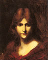 Jean-Jacques Henner: A Red haired Beauty