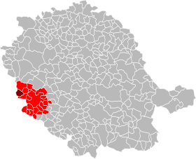 Localisation de Communauté de communes Tarn-Agout