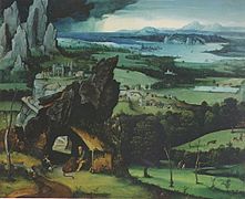 Landschaft mit Hieronymus, Prado