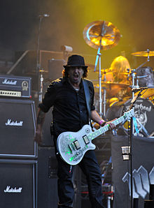 Phil Campbell of Motörhead at Wacken Open Air 2013