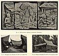 Sundanese houses from the 1920s and the 9th century Prambanan temple bas-reliefs of Indonesia