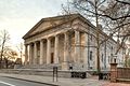 The Second Bank of the United States (1818) in Philadelphia, designed by William Strickland