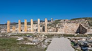 Pamukkale, Türkiye'deki Hierapolis arkeolojik alanındaki Nymphaeum