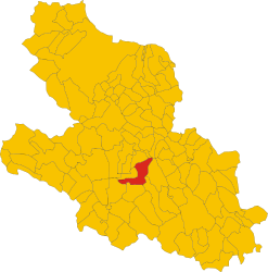 Pescina – Mappa