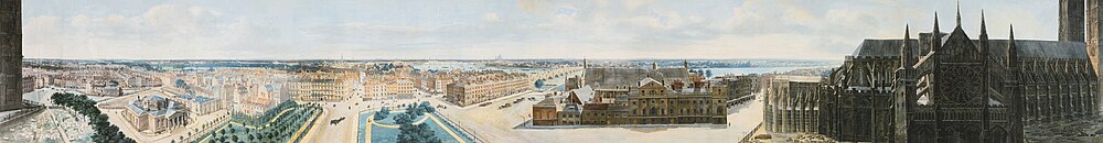 A Panoramic View of London, from the Tower of St. Margaret's Church, Westminster