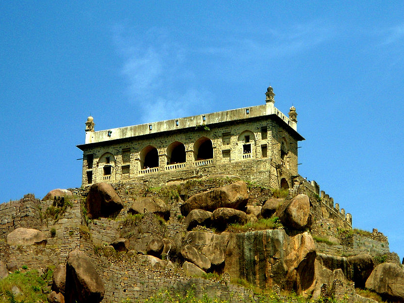 File:A Remote view of Golconda Fort, Hyderabad, India.jpg