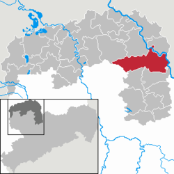 Belgern-Schildau – Mappa