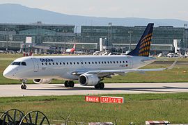 Embraer 190 de Lufthansa CityLine (2010).