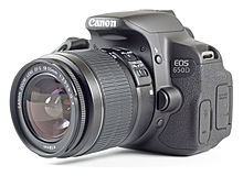 Canon EOS 650D, 'n Canon intreevlak-DSLR