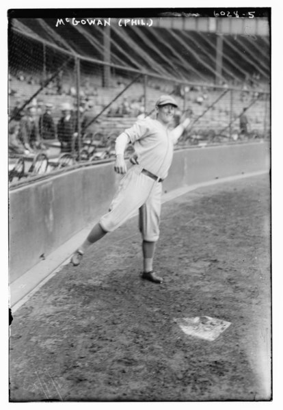 File:Frank "Beauty" McGowan, Philadelphia AL (baseball) LCCN2014716254.tif