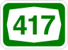 Route 417 shield}}