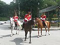 Cerimonia del cambio della guardia cerimonia alle 12.