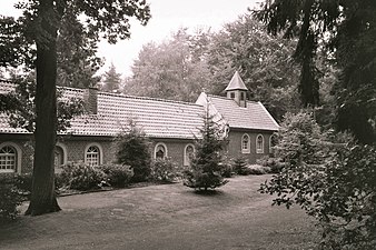 Eremitage, bedevaartkapel in de heuvels, 2 km ten N van Groß Reken