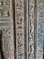 Entrance doorframe carvings (sakhas)