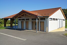 La salle des fêtes.