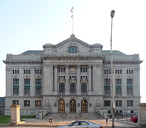 Das Hudson County Courthouse in Jersey City, gelistet im NRHP