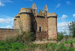 Het kasteel L'Ebaupinay te Le Breuil-sous-Argenton