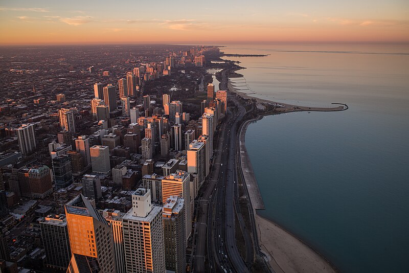 File:Chicago at Winter Sunset (33056024018).jpg