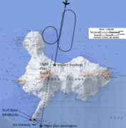 Flight Air New Zealand 901 crash map.PNG