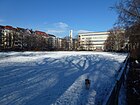 Hochmeisterplatz mit Blick auf das ehemalige Postamt 311