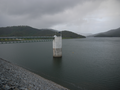 Spillway tower of Hinze Dam following Stage 3 Upgrade (December 2011)