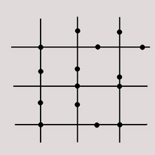 Complex grid, e.g. Barcelona, Berlin, Guangzhou, Hangzhou, Hong Kong, Mexico City, Milan, Mumbai, Nanjing, New York, Osaka, Santiago, Shenzhen, Taipei, Tehran, Tianjin, Vienna, Wuhan