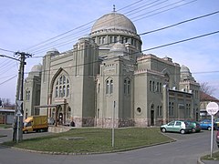 La synagogue désaffectée de Gyöngyös.