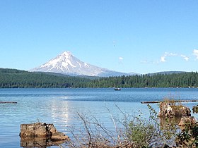 Mount Hood as seen from Timothy Lake