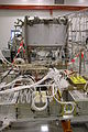 Un élément central de l'expérience AMS-02 dans la salle blanche au CERN