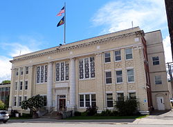 The Benewah County Courthouse in St. Maries