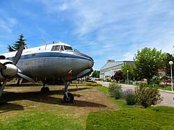 Panorama of the Cuatro Vientos Air Museum.