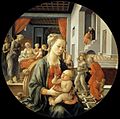 Filippo Lippi: Madonna met kind en scenes uit het leven van Sint-Anna