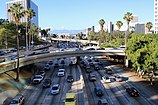 Una tipica autostrada di Los Angeles