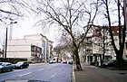 Hauptstraße von Höhe Niederstraße nach Nord