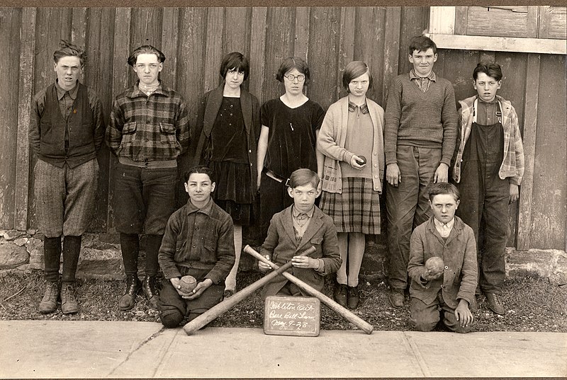 File:Youth baseball team, Nobleton, 1928.jpg