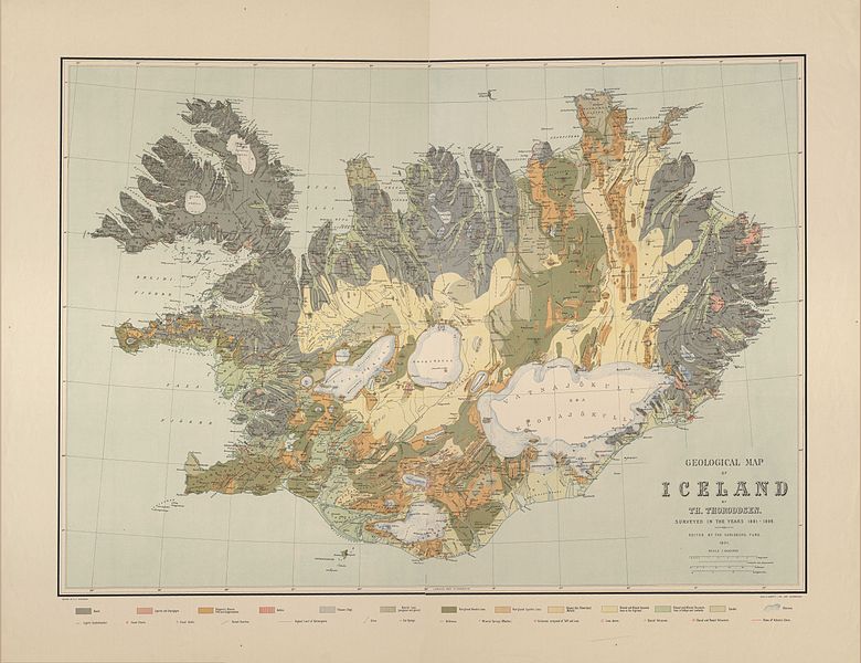 File:Þorvaldur Thoroddsen - Geological Map of Iceland - 1901 - 001.jpg