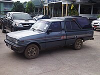 1980s Mazda Familia Super Cab truck (Thailand)