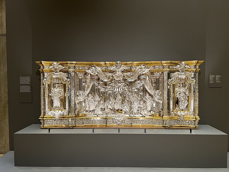 File:Altar frontal "Pentecost" Kingdom of Naples, 1731.jpg