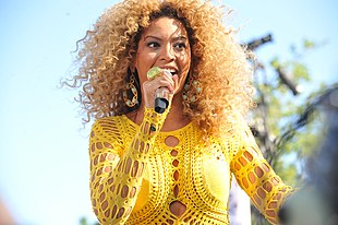 Singer Beyonce
