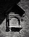 Detail of Memorial Plaque, Grey Abbey, County Down, Northern Ireland