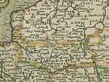 Carte du gouvernement de Picardie en 1600