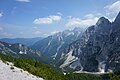 The Julian Alps, from the Vršič Pass