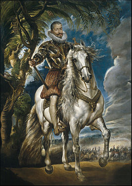 Reiterporträt Francisco Goméz de Sandoval y Rojas, Herzog von Lerma, Ölgemälde von Peter Paul Rubens, 1603, Museo del Prado